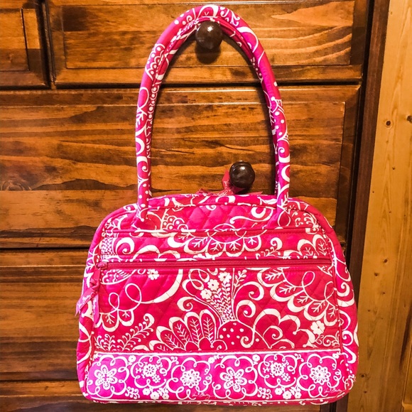 Vera Bradley Twirly Birds Pink Purse, 2010 - 2011 - Picture 2 of 5